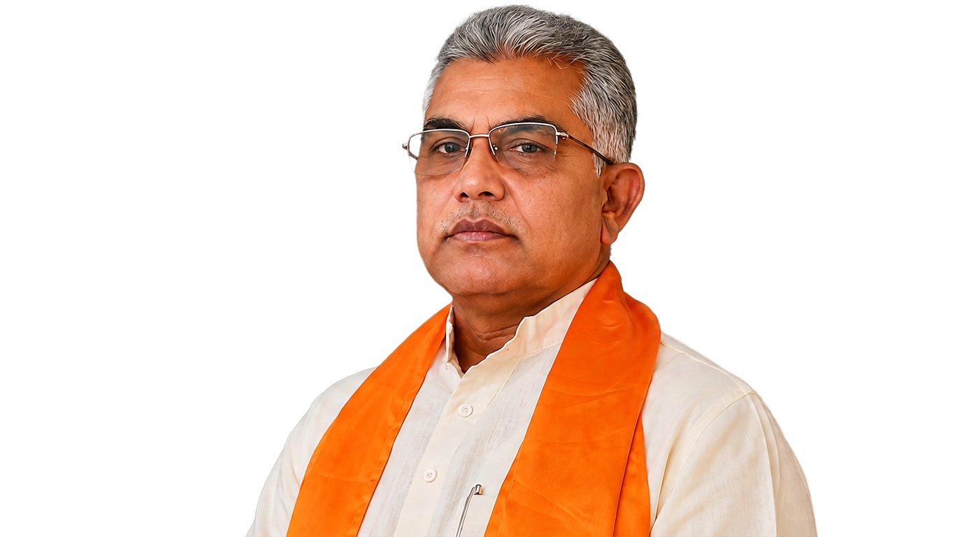 Official portrait of Dilip Ghosh, Hon'ble Minister-in-Charge, Government of West Bengal